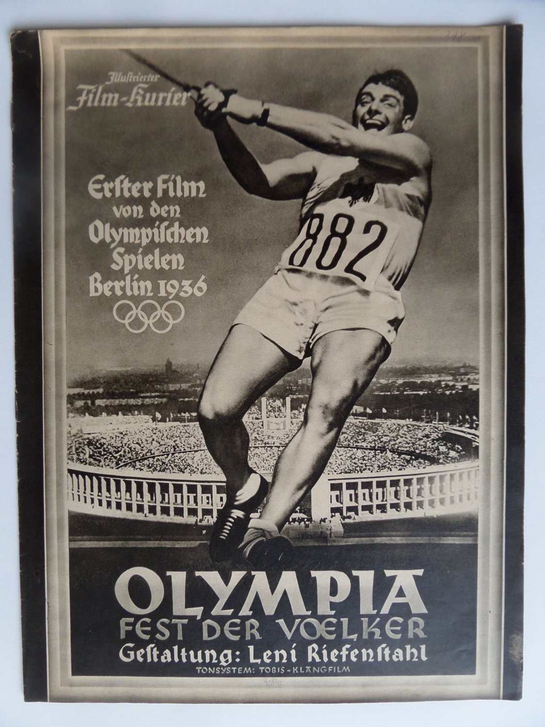 Olympia, Fest der Völker.“ (Leni Riefenstahl) – Buch